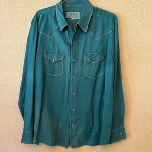Ryan Michael, Western style Snap shirt.